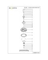 ***OFER/DES*** SLIM * LÁMPARA LED 25 CM - 3000K - BLANCO